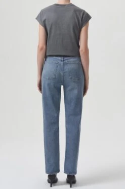 AGOLDE High Rise Stovepipe Jean In Helm -Cheap Feminique Finds Store p57623 Z 07202023072156758x1150 1