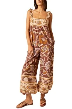 FREE PEOPLE Bali Albright Jumpsuit