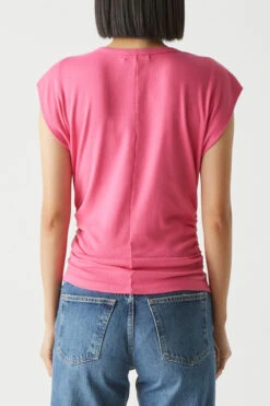 Joni Shirred Crewneck Top -Cheap Feminique Finds Store p61586 Z 011220240450401200x1800 1