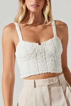 Channie U Wire Crop Tank