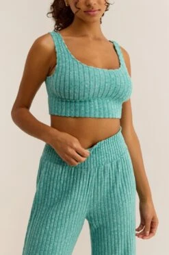 Cheap Feminique Finds Store 30 Zoe Rib Tank Bra