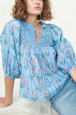 Arielle Puff Sleeve Blouse -Cheap Feminique Finds Store p62333 Z 021220240929131776x2686 1