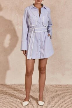 Lisle Mini Shirt Dress